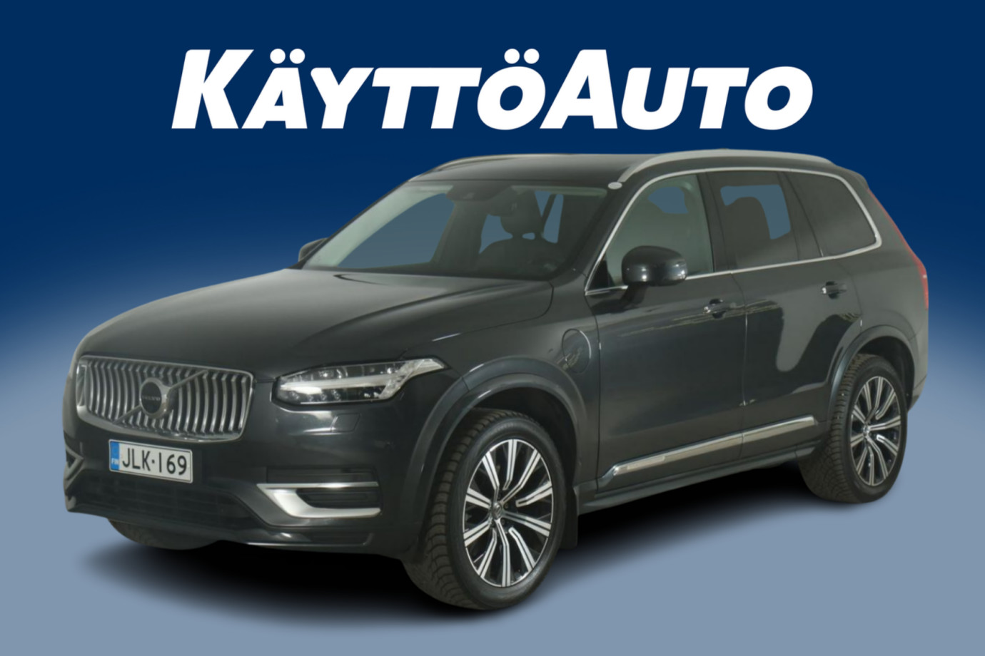 Esittelykuva VOLVO XC90 lataushybridiautosta.