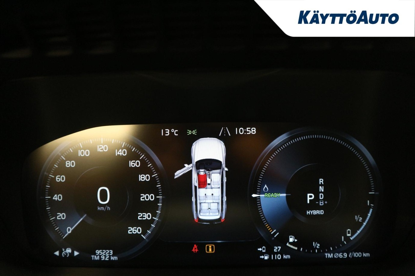 Esittelykuva VOLVO XC90 lataushybridiautosta.