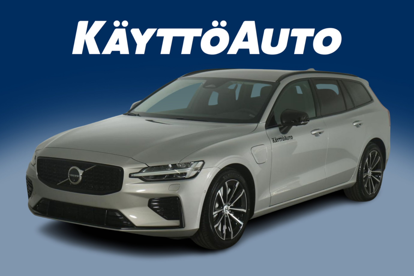 Esittelykuva Volvo V60 lataushybridiautosta.