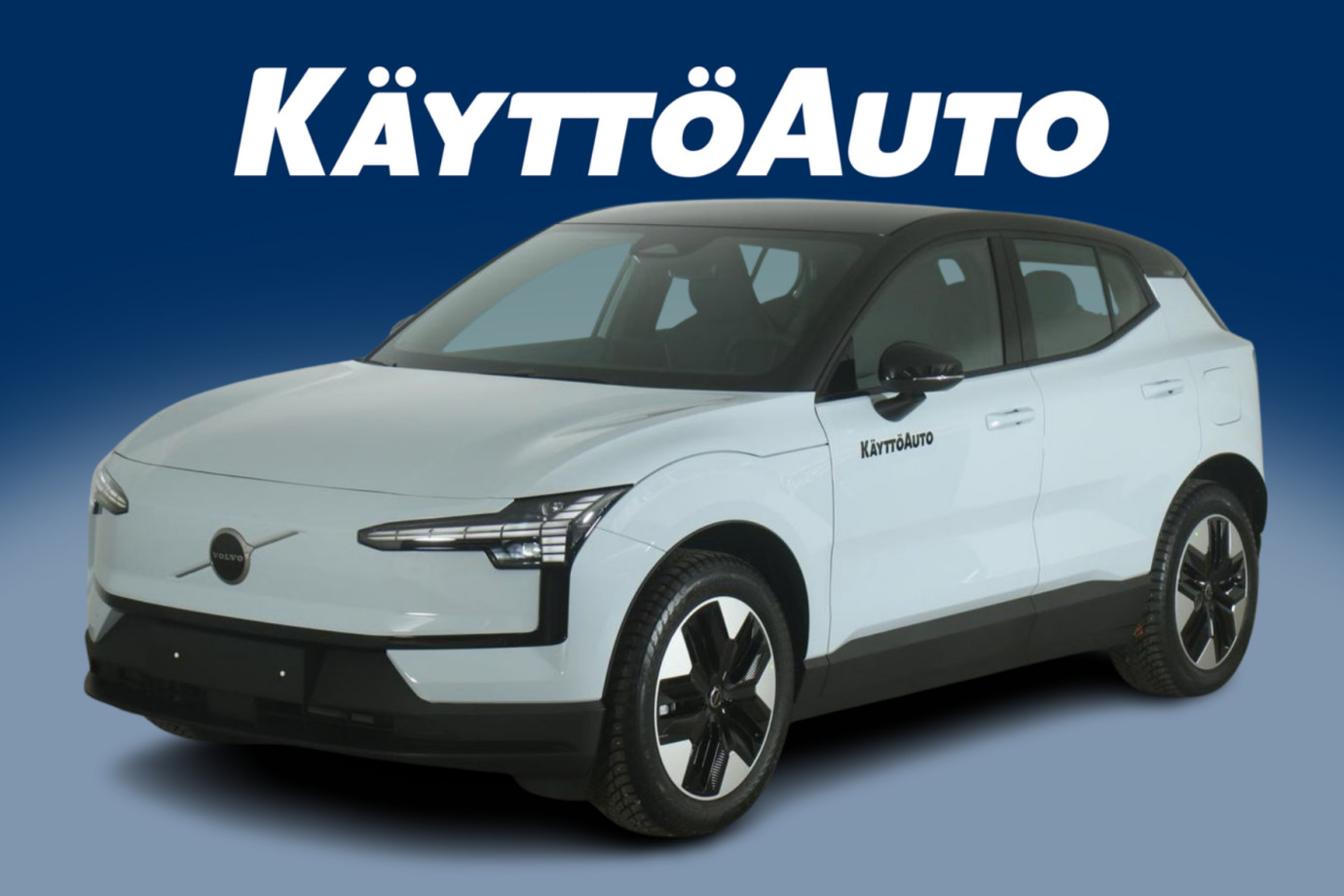 Esittelykuva Volvo EX30 täyssähköautosta.