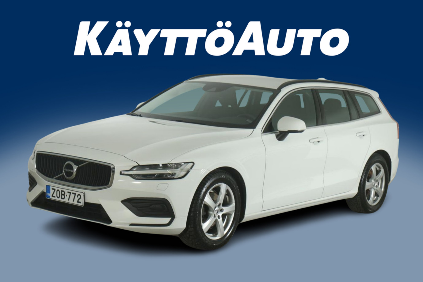 Esittelykuva VOLVO V60 bensiiniautosta.