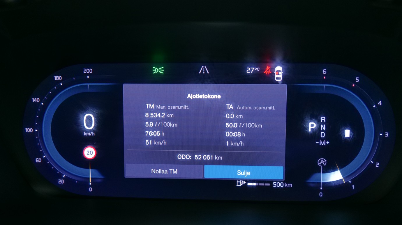 Esittelykuva Volvo V60 dieselautosta.