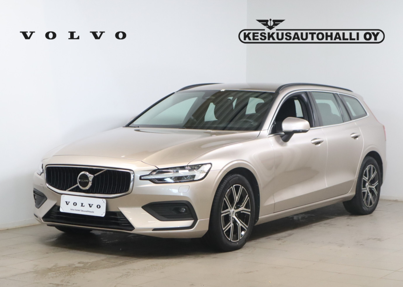 Esittelykuva VOLVO V60 bensiiniautosta.