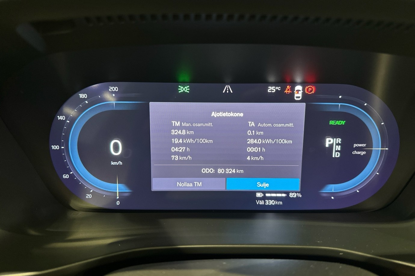 Esittelykuva VOLVO XC40 täyssähköautosta.
