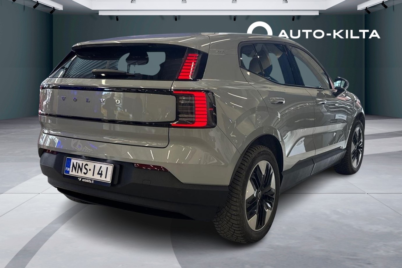Esittelykuva Volvo EX30 täyssähköautosta.