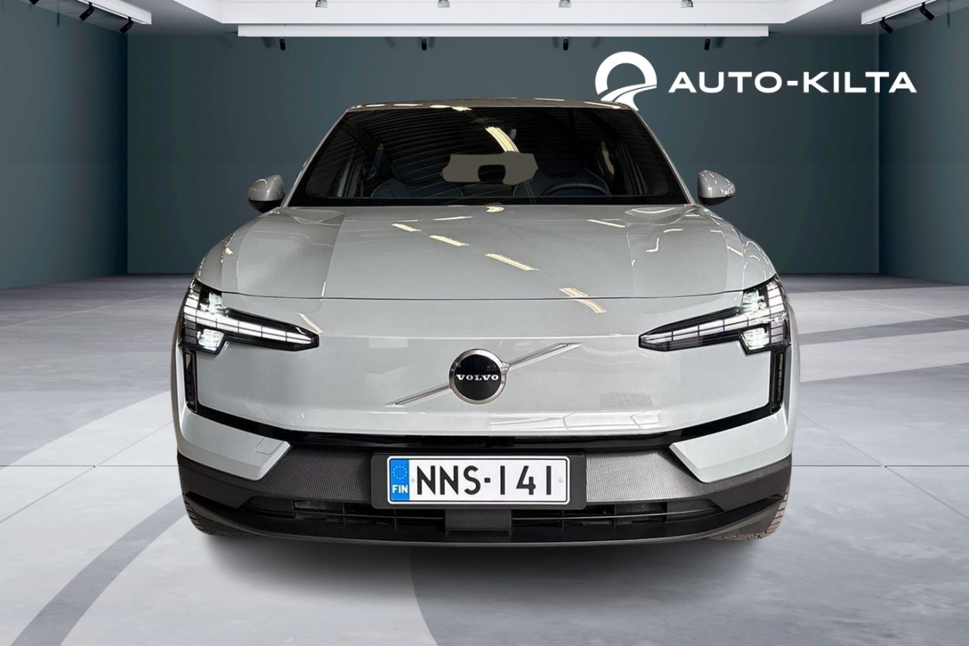 Esittelykuva Volvo EX30 täyssähköautosta.
