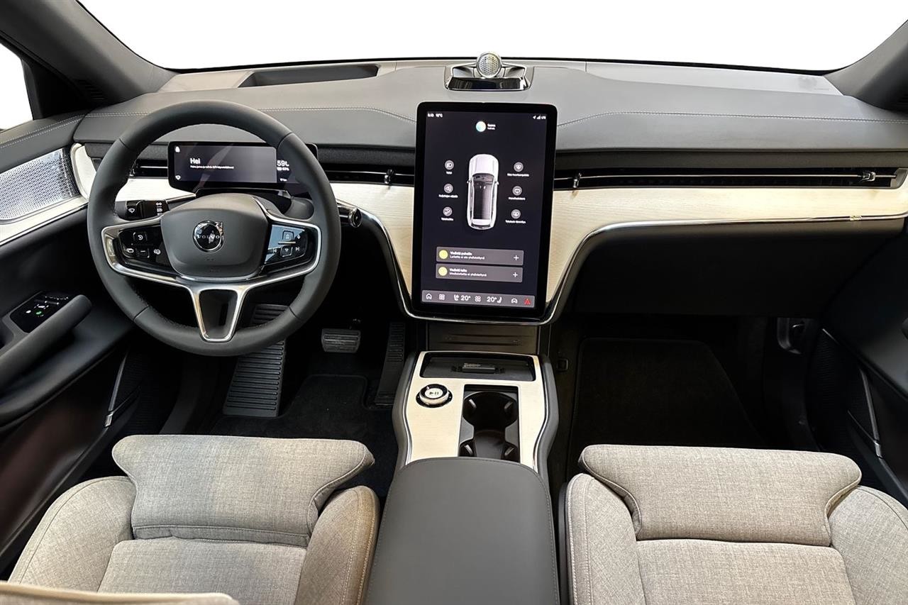 Esittelykuva Volvo EX90 täyssähköautosta.