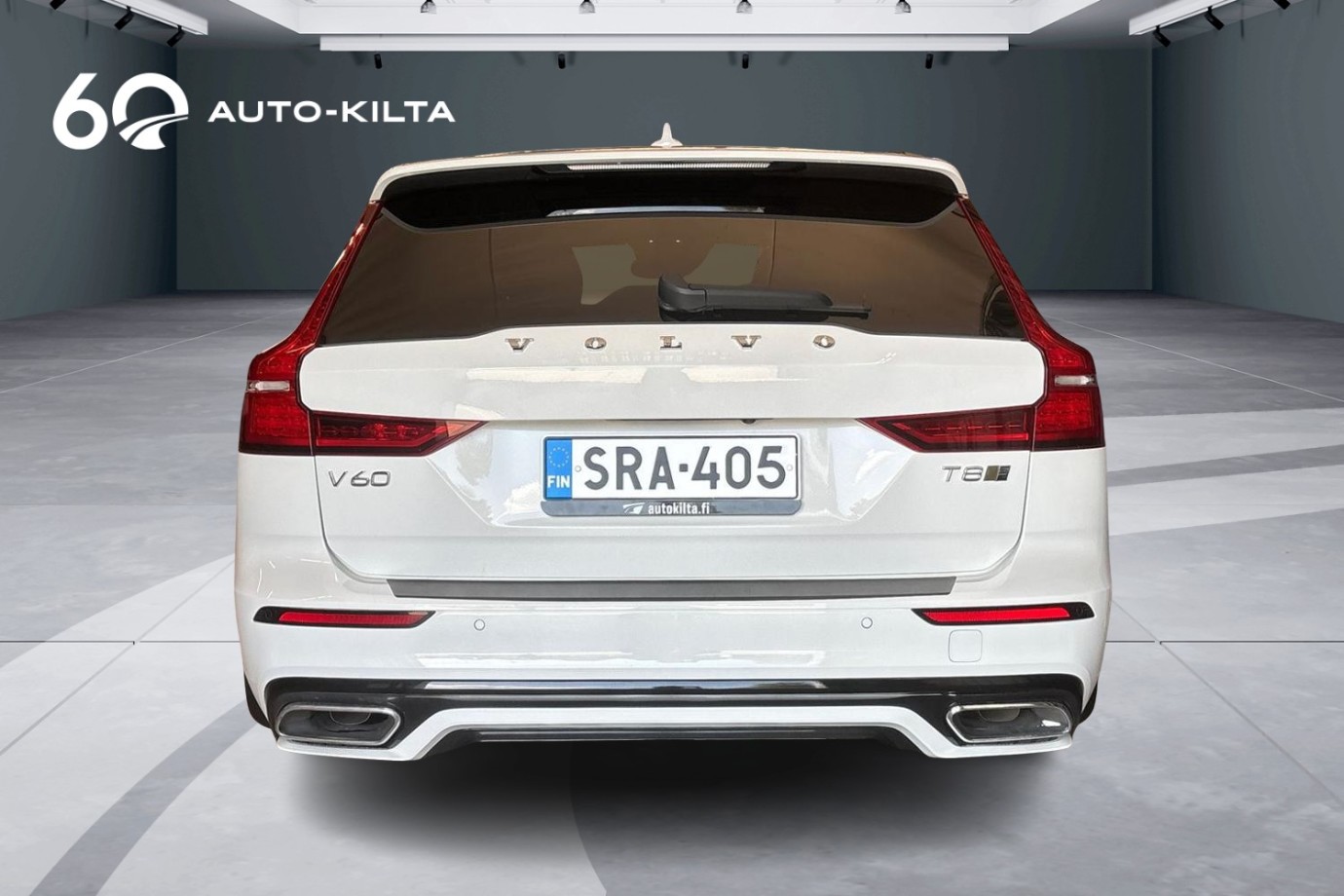 Esittelykuva Volvo V60 lataushybridiautosta.