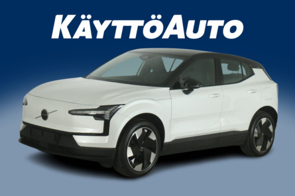 Esittelykuva Volvo EX30 täyssähköautosta.