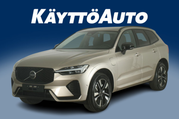 Esittelykuva Volvo XC60 lataushybridiautosta.