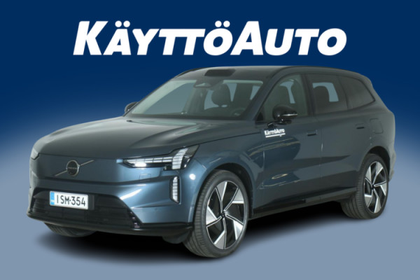 Esittelykuva Volvo EX90 täyssähköautosta.