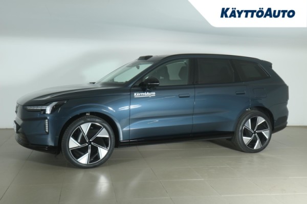 Esittelykuva Volvo EX90 täyssähköautosta.