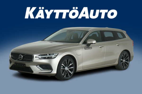Esittelykuva Volvo V60 lataushybridiautosta.