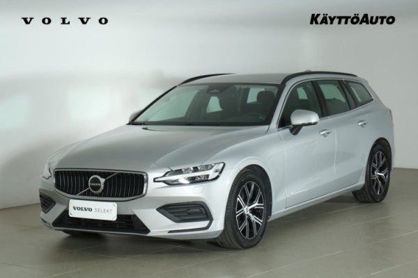 Esittelykuva VOLVO V60 kevythybridiautosta.