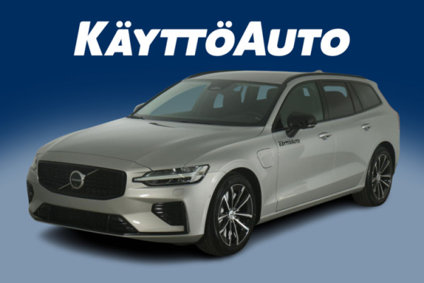 Esittelykuva Volvo V60 lataushybridiautosta.