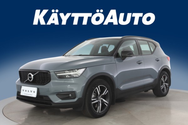 Esittelykuva VOLVO XC40 kevythybridiautosta.