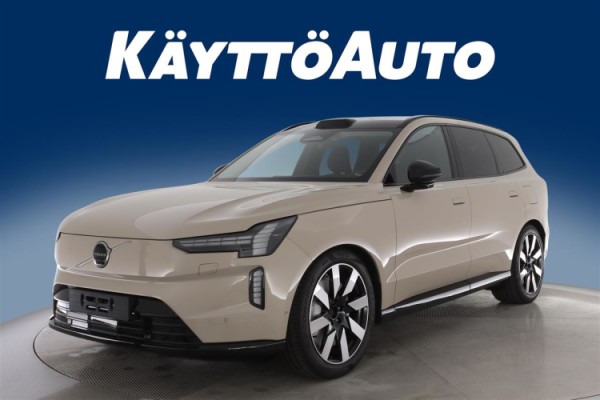 Esittelykuva Volvo EX90 täyssähköautosta.