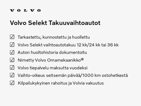 Esittelykuva Volvo XC40 täyssähköautosta.