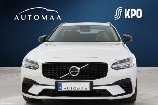 Esittelykuva VOLVO V90 lataushybridiautosta.