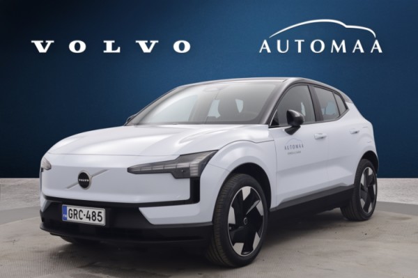 Esittelykuva VOLVO EX30 täyssähköautosta.