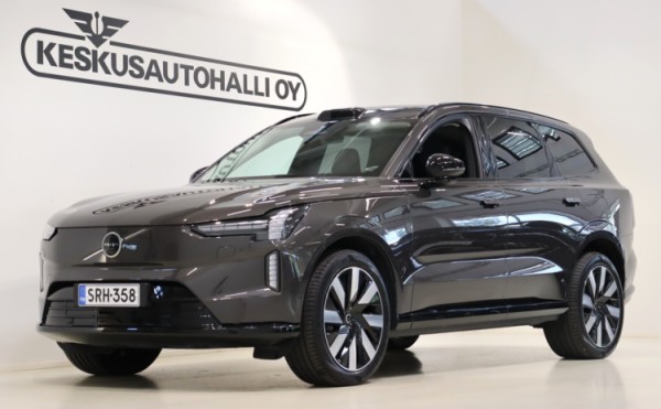 Esittelykuva VOLVO EX90 täyssähköautosta.
