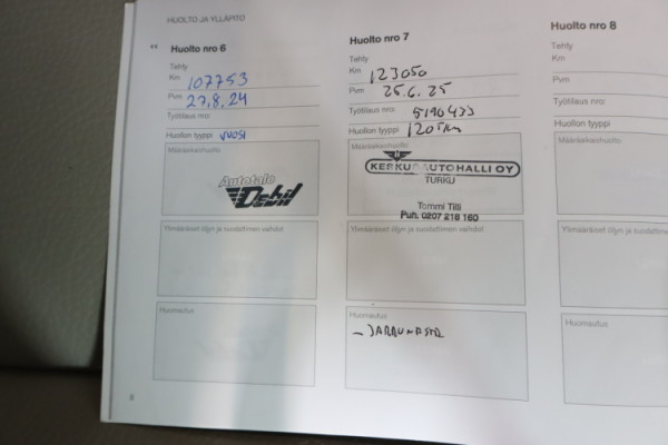 Esittelykuva VOLVO V60 dieselautosta.
