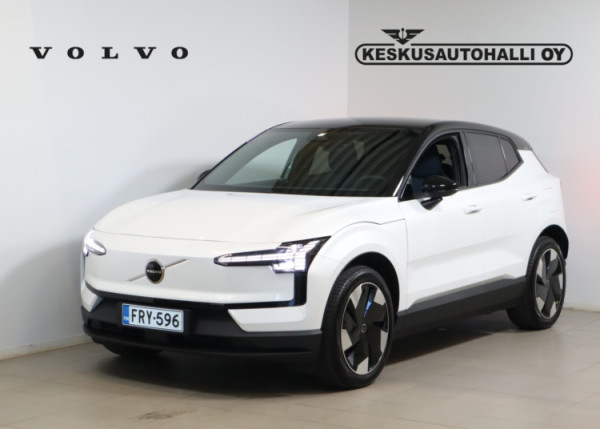 Esittelykuva VOLVO EX30 täyssähköautosta.