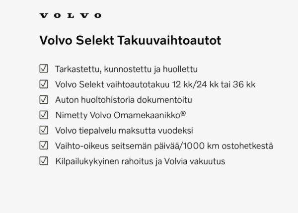 Esittelykuva VOLVO XC40 täyssähköautosta.