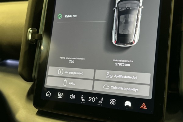 Esittelykuva VOLVO EX30 täyssähköautosta.