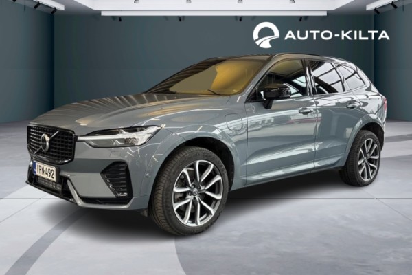 Esittelykuva Volvo XC60 lataushybridiautosta.