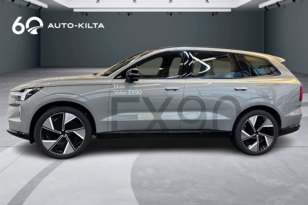 Esittelykuva Volvo EX90 täyssähköautosta.